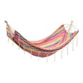 Hamac Pink&Yellow, Heinner, 200x160 cm, policoton, roz/galben