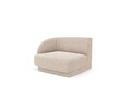 Modul canapea stanga 1 loc, Miley, Micadoni Home, BL, 92x85x74 cm, poliester chenille, bej