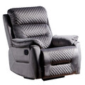 Fotoliu cu recliner, Niron, Trone TV, 80x105x80 cm, Gri