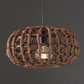 Lustra Aca Lighting, Vintage Soul Wood, E27, 60W