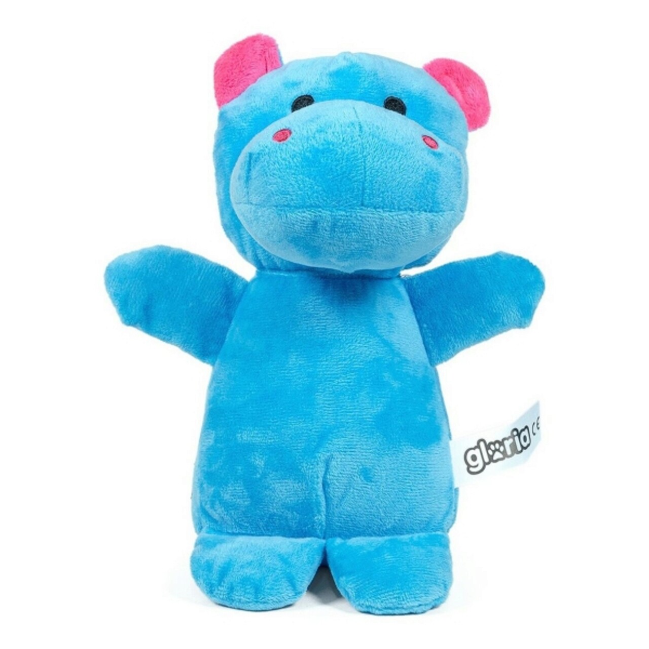 Jucarie De Plus Pentru Caini Hippopotamus, Gloria, 20 Cm, Poliester