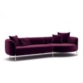 Coltar Macaroon, Ndesign, 273x106x78 cm, lemn, fucsia