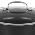 Cratita cu capac, Greenpan, 28 cm Ø, 4.2 L, aluminiu intarit/inox/sticla