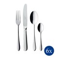 Set tacamuri 24 piese, Villeroy & Boch, Oscar Cutlery, inox 18/10