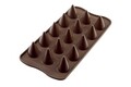 Forma de copt din silicon Kono, Silikomart Easy Choco, 15 forme, Ø2.6 x 2.8 cm