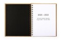 Agenda cu spirala, Future Self 2020-2022, Tri-Coastal Design, 21 x 18 cm, 18 luni