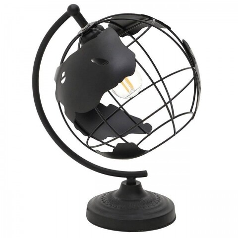 Lampa de masa InArt, 20x35 cm, metal, Black Globe