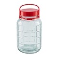 Borcan din sticla cu capac Heinner, 5 L