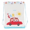 Rucsac pentru copii, Safta, My Car, 26 x 34 x 1 cm, poliuretan, multicolor