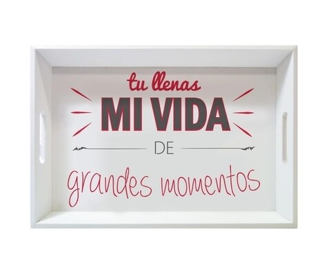 Tava Mi Vida, Jocca, 6 x 29 x 43 cm, lemn, multicolor