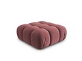 Taburet, Bellis, Micadoni Home, BL, 94x94x39 cm, catifea, roz