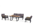 Set mobilier de gradina, Divona, Artemis Plus, Antracit