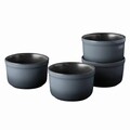 Set 4 vase ramekin mari BergHOFF, Gem, Ø10.5 x 6.5 cm, 400 ml, ceramica emailata