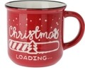 Cana Christmas Loading, 420 ml, portelan, rosu