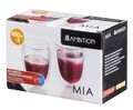 Set 2 pahare termorezistente Mia, Ambition, 350 ml, sticla