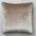 Set perne decorative	, Ani Velvet Pillow Set With İnsert, Perne punch:, Muștar / Turcoaz / Gri închis / Verde mare / Gri deschis / Nurcă