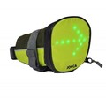 Geanta cu indicator luminos pentru bicicleta Jocca, unisex, negru/galben