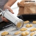 Aparat pistol pentru biscuti si fursecuri cu 20 de sabloane si 4 duze pentru decorat 2 in 1, Prekies InnovaGoods