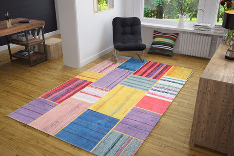 Covor, Jazz Chenille, 75x150 cm, Poliester , Multicolor