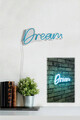 Decoratiune luminoasa LED, Dream, Benzi flexibile de neon, DC 12 V, Albastru