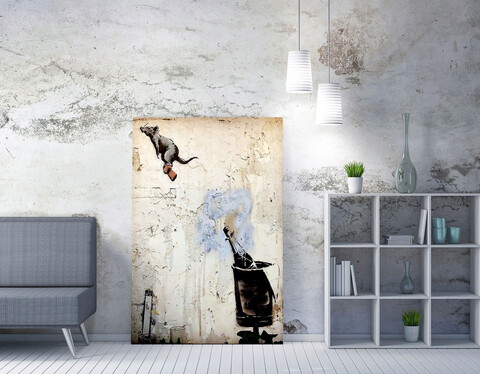 Tablou decorativ, WY117 (70 x 100), 50% bumbac / 50% poliester, Canvas imprimat, Multicolor