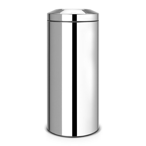 Cos de gunoi non-inflamabil, Brabantia, 287527, 30 L, inox, argintiu