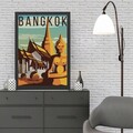 Tablou decorativ, Bangkok (55 x 75), MDF , Polistiren, Multicolor