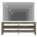 Comoda TV, Minima, Cologno, 150 x 35 x 55 cm, pal melaminat, nuc