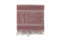 Prosop de plaja, DC Home, Linen, Bumbac, Rosu claret