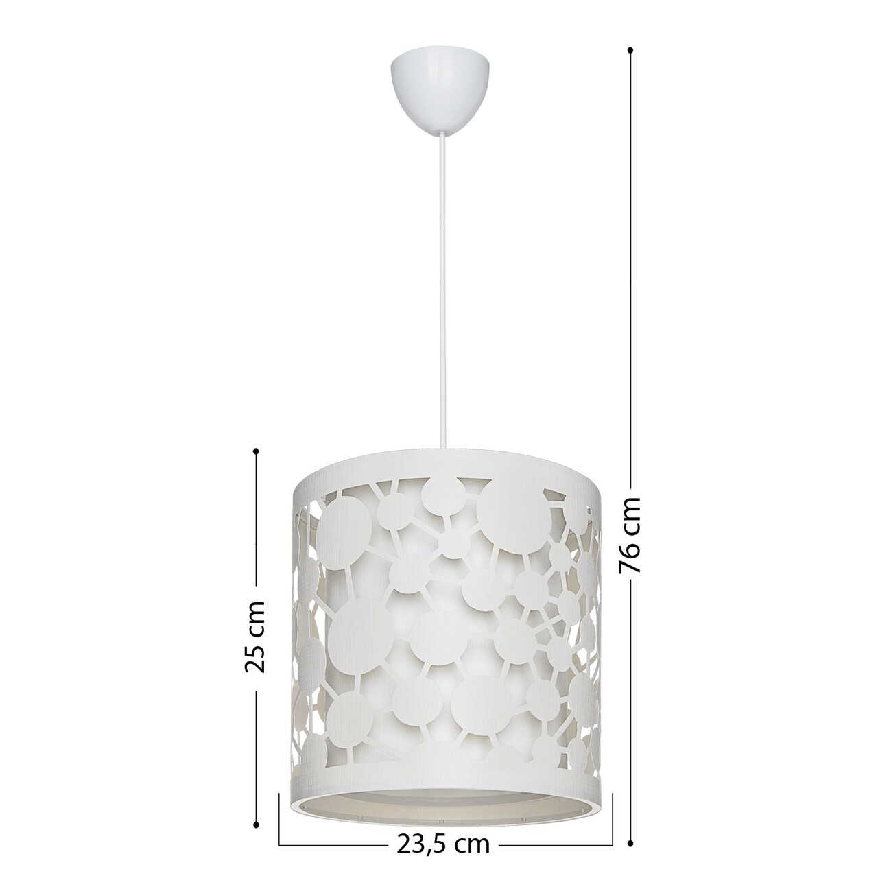 Lustra Beyaz, MDL.3671, Squid Lighting, 23,5x76x25 cm, 20W, alb