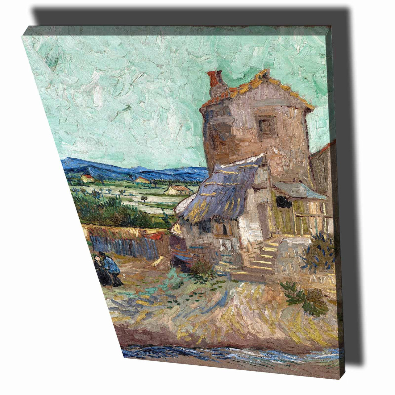 Tablou decorativ, 70100VANGOGH033, Canvas, Lemn, Multicolor - 1 | YEO