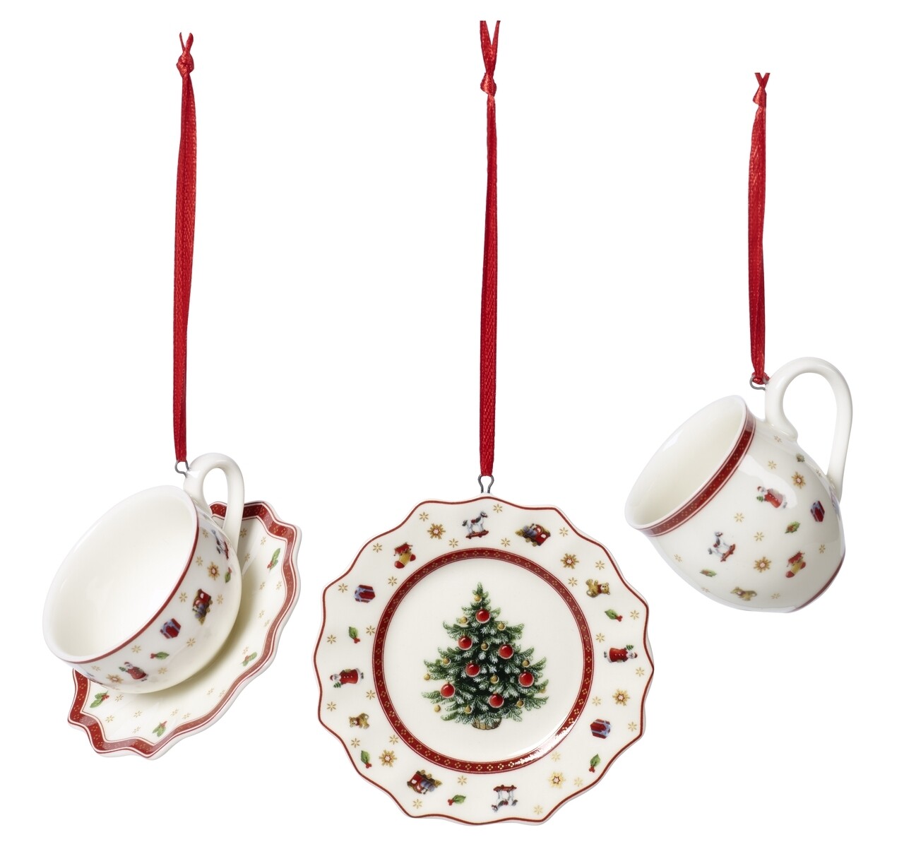 Set 3 Globuri, Villeroy & Boch, Toy's Delight Decoration Tableware, 6.3 Cm, Portelan Premium