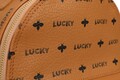 Rucsac, Lucky Bees, 338 Tan, piele ecologica, maro deschis