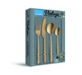 Set tacamuri, 16 piese, Amefa, Manille Vintage Gold, inox, auriu