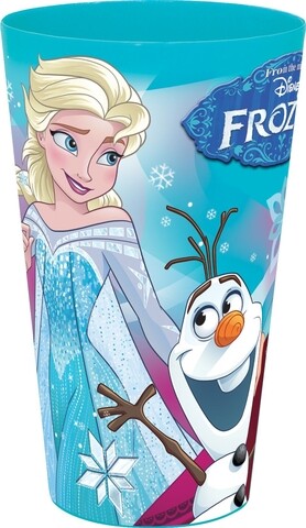 Pahar inalt Frozen, Disney, 8x8x13 cm, plastic