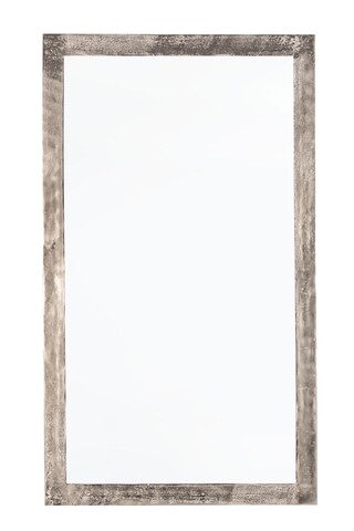 Oglinda decorativa Amira, Bizzotto, 118x2.5x65 cm, aluminiu/sticla