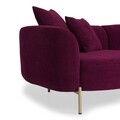 Coltar Macaroon, Ndesign, 273x106x78 cm, lemn, fucsia