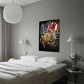 Tablou decorativ, 70100FAMOUSART-067, Canvas, 70 x 100 cm, Multicolor