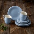 Set de cafea 12 piese, Like Villeroy & Boch, Color Loop Horizon, portelan premium, albastru