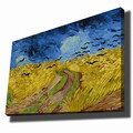 Tablou decorativ, 70100VANGOGH008, Canvas , Lemn, Multicolor