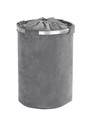 Cos pentru rufe, Wenko, Cordoba, 68 L, poliester/aluminiu, gri