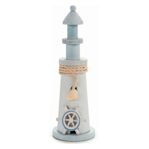 Decoratiune Lighthouse, Gift Decor, 7.5 x 7.5 x 22.5 cm, lemn