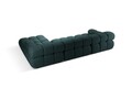 Coltar modular dreapta 4 locuri, Bellis-213, Micadoni Home, 282x155x70 cm, tesatura boucle, petrol