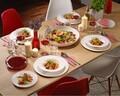 Serviciu de masa 8 piese For Me, Villeroy & Boch, portelan premium, alb/crem