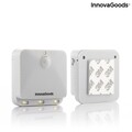 Lumina LED cu senzor de miscare 2 piese, Lumtoo InnovaGoods, cu baterii, 2.6x6.3x6.7 cm