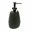 Dispenser sapun lichid Versa Gris, Ø9.5 x 16 cm, polirasina