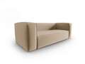 Canapea 3 locuri, Mackay, Cosmopolitan Design, 200x94x73 cm, catifea, bej sand