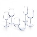 Set 6 pahare de vin, Luminarc, Vinetis, 400 ml, sticla, transparent