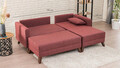 Coltar, Balcab Home, 825BLC1519, Lemn / MDF, Rosu claret