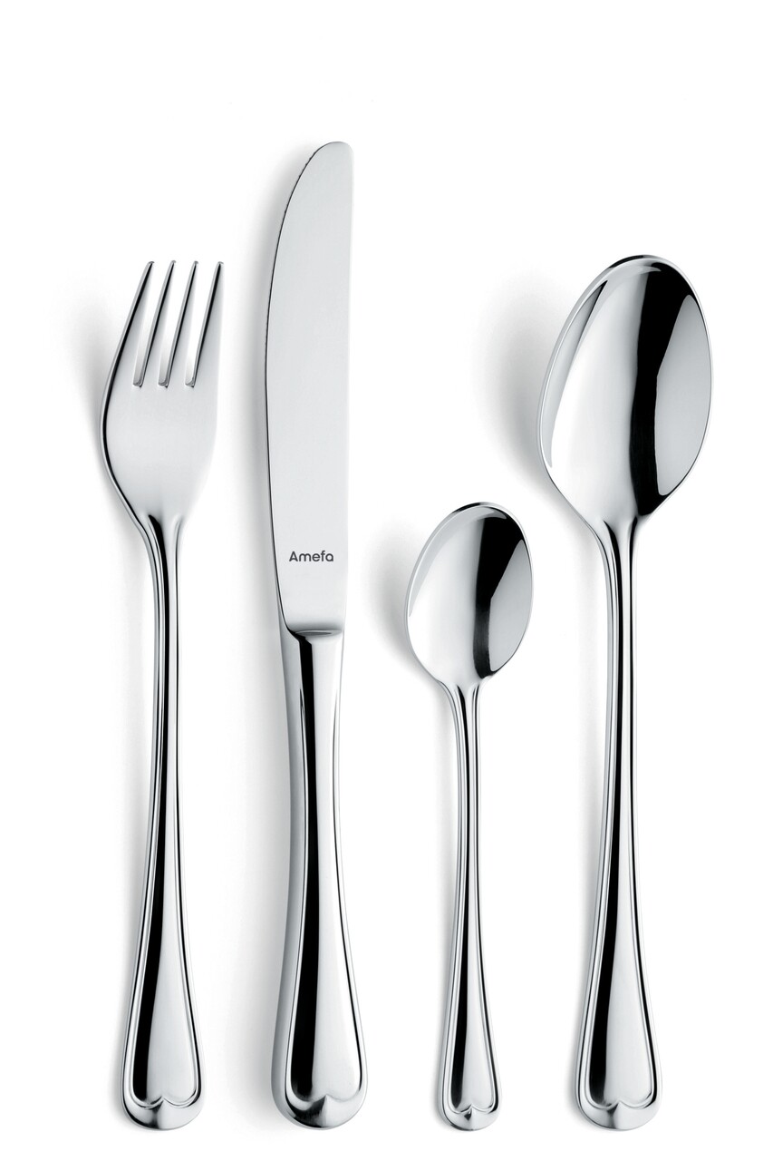 Set tacamuri, 24 piese, Amefa, Elegance, inox